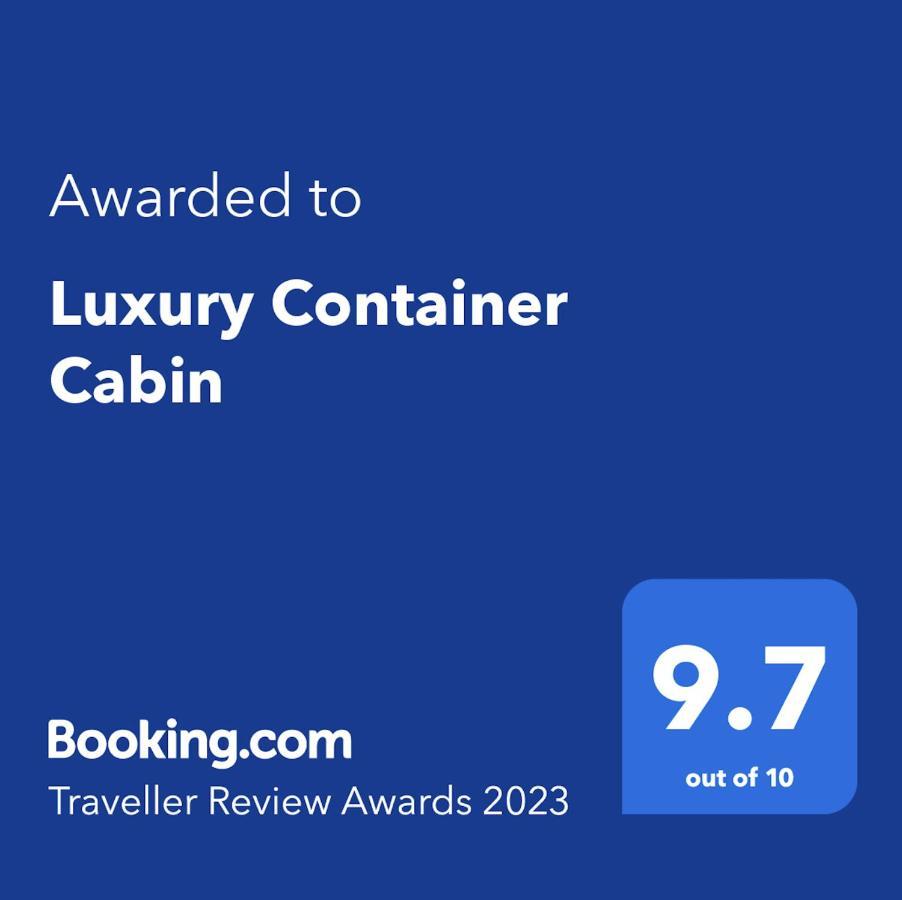 Luxury Container Cabin Мастъртън Екстериор снимка
